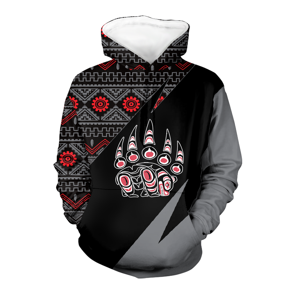 Powwow StoreHD0012126 Pattern Native Pride 3D Hoodie