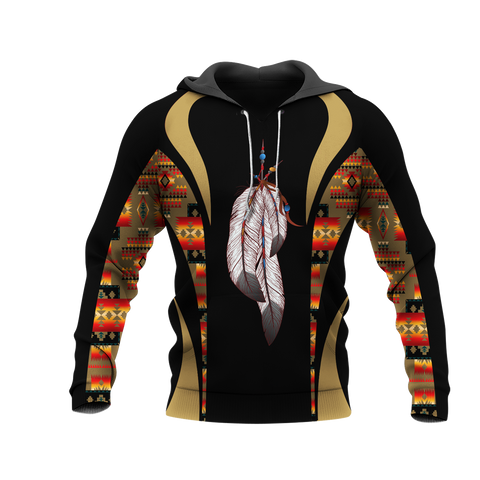 Powwow StoreHD0011537 Pattern Native Pride 3D Hoodie