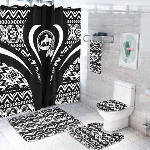 BS-000335 Pattern Native American Bathroom Set