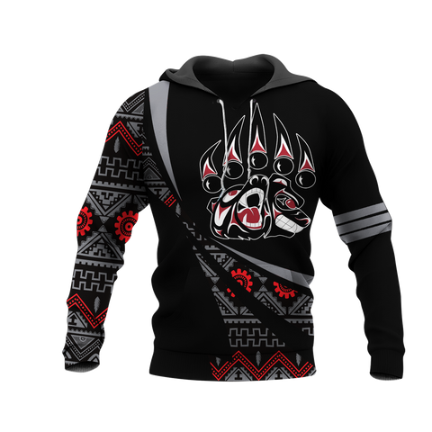 Powwow StoreHD0012064 Pattern Native Pride 3D Hoodie