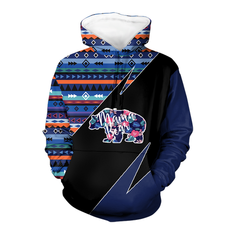 Powwow StoreHD0012157 Pattern Native Pride 3D Hoodie