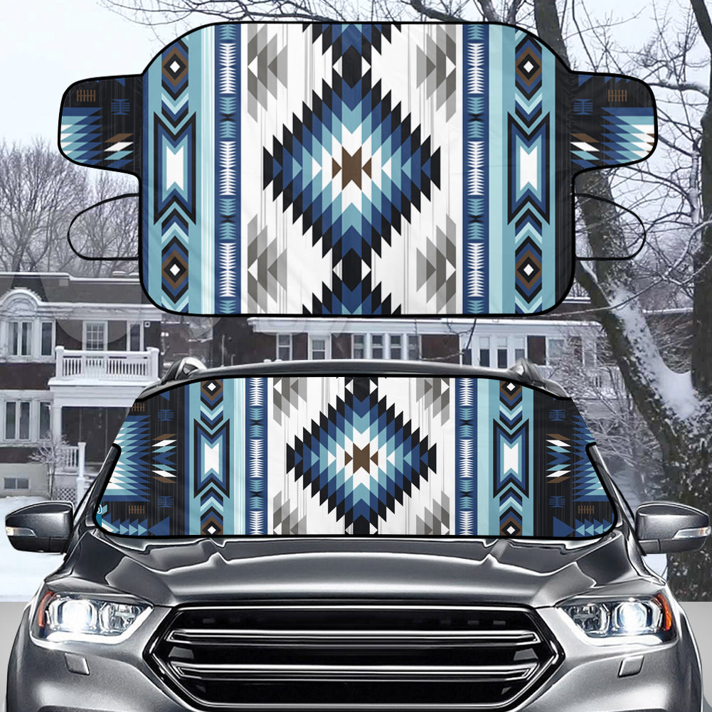 Powwow StoreGBNAT00528  United Tribes Native Windshield Snow Covers