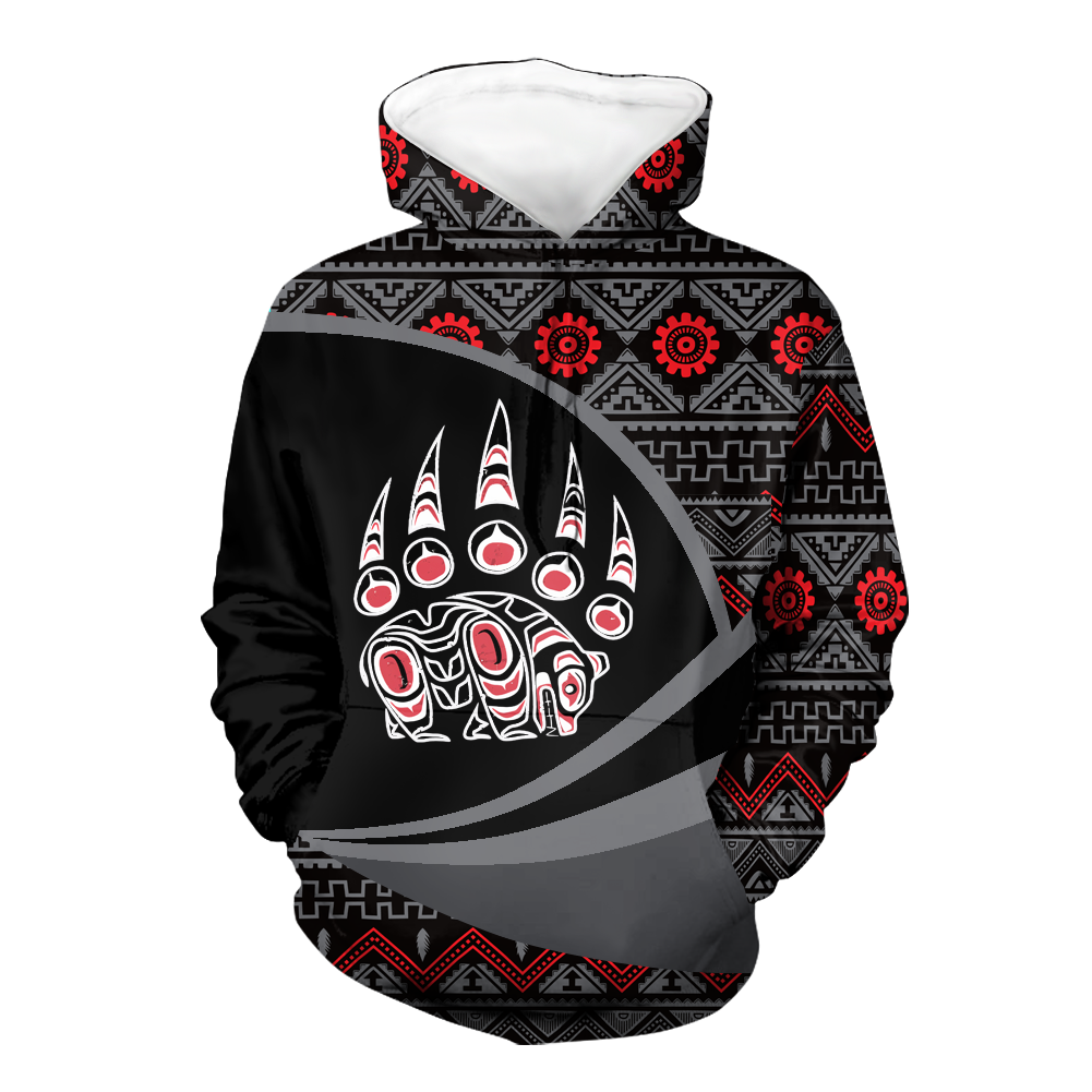 Powwow StoreHD0011496 Pattern Native Pride 3D Hoodie