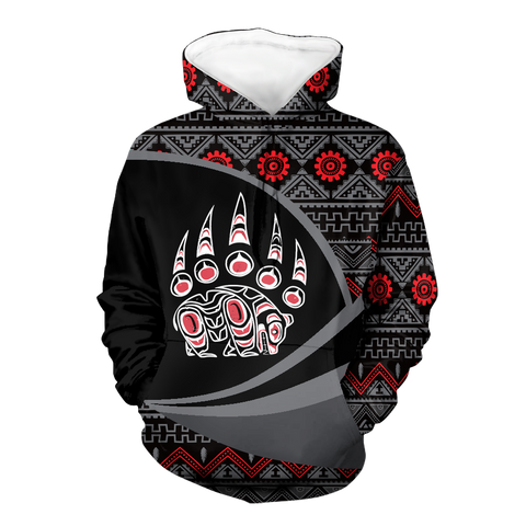 Powwow StoreHD0011496 Pattern Native Pride 3D Hoodie