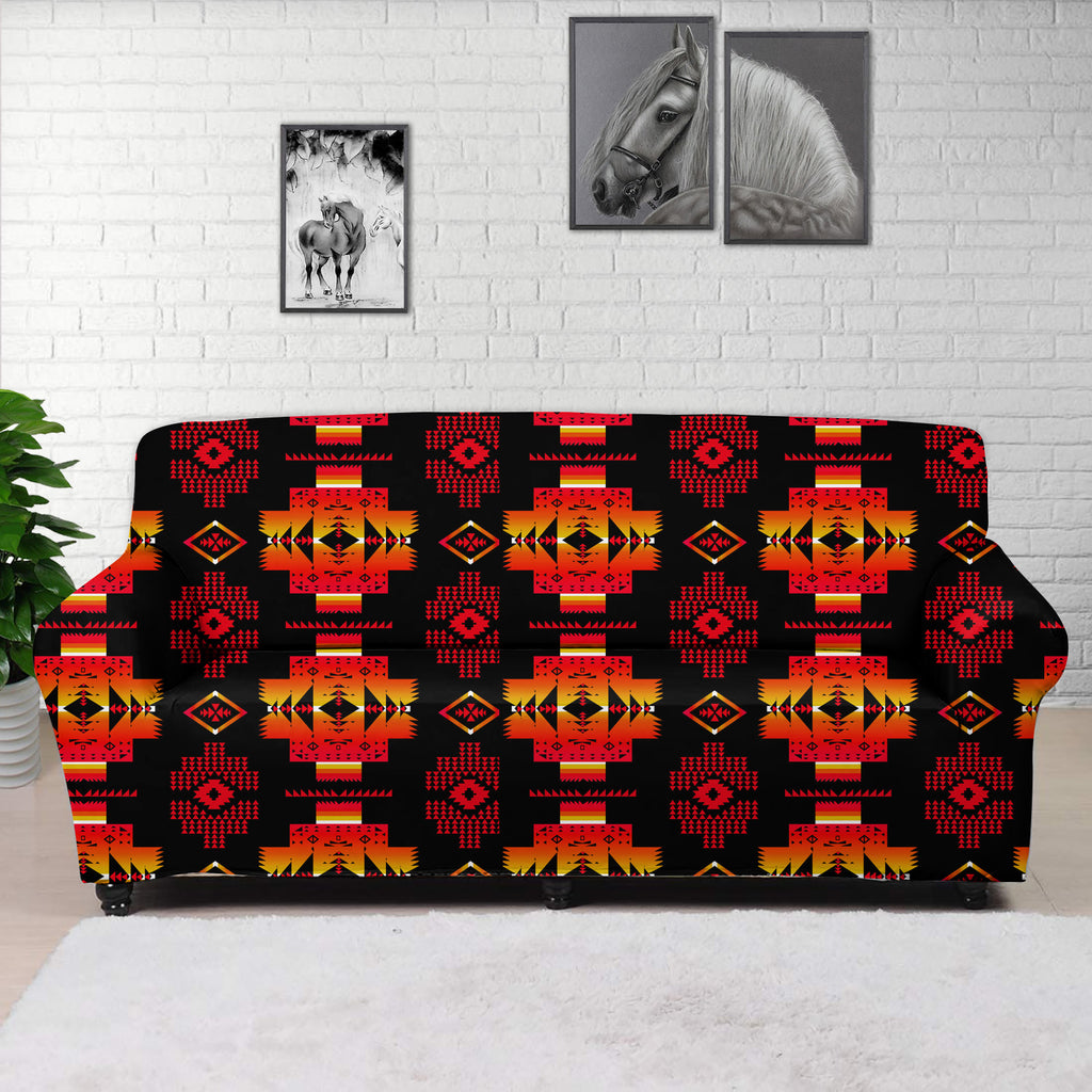 Powwow StoreGBNAT0072003  Native Tribal Pattern Native Sofa Cover