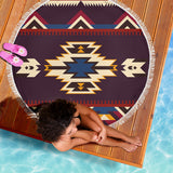 Powwow Storegb nat00736 native american design beach blanket