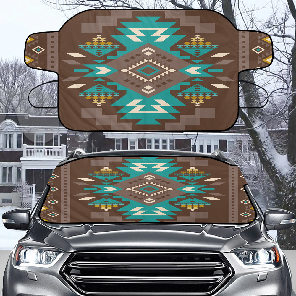Powwow StoreGBNAT0053801 United Tribes Native Windshield Snow Covers