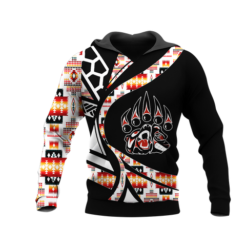 Powwow StoreHD0012407 Pattern Native Pride 3D Hoodie