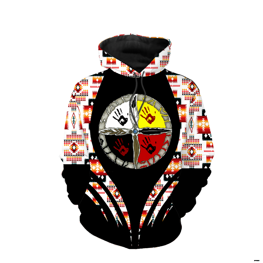 HD0012219 Pattern Native Pride 3D Hoodie