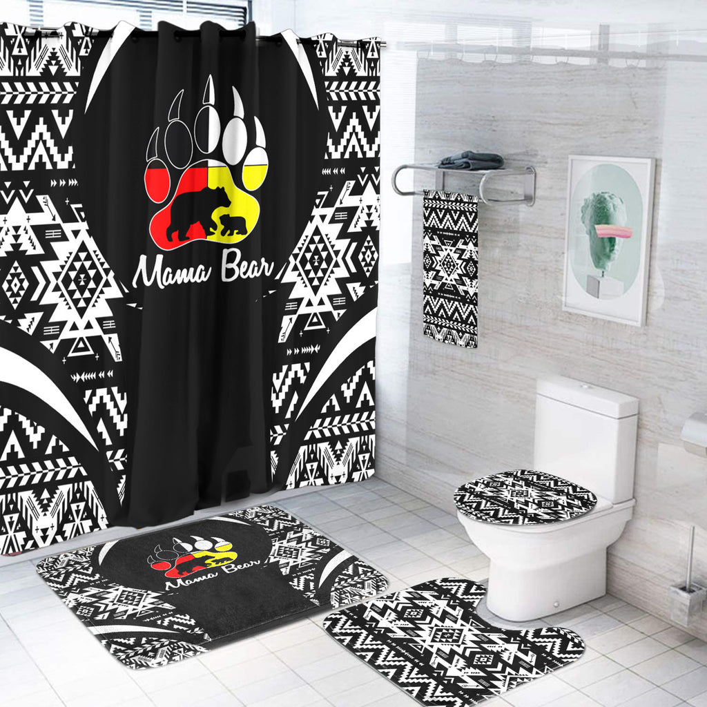 BS-000348 Pattern Native American Bathroom Set