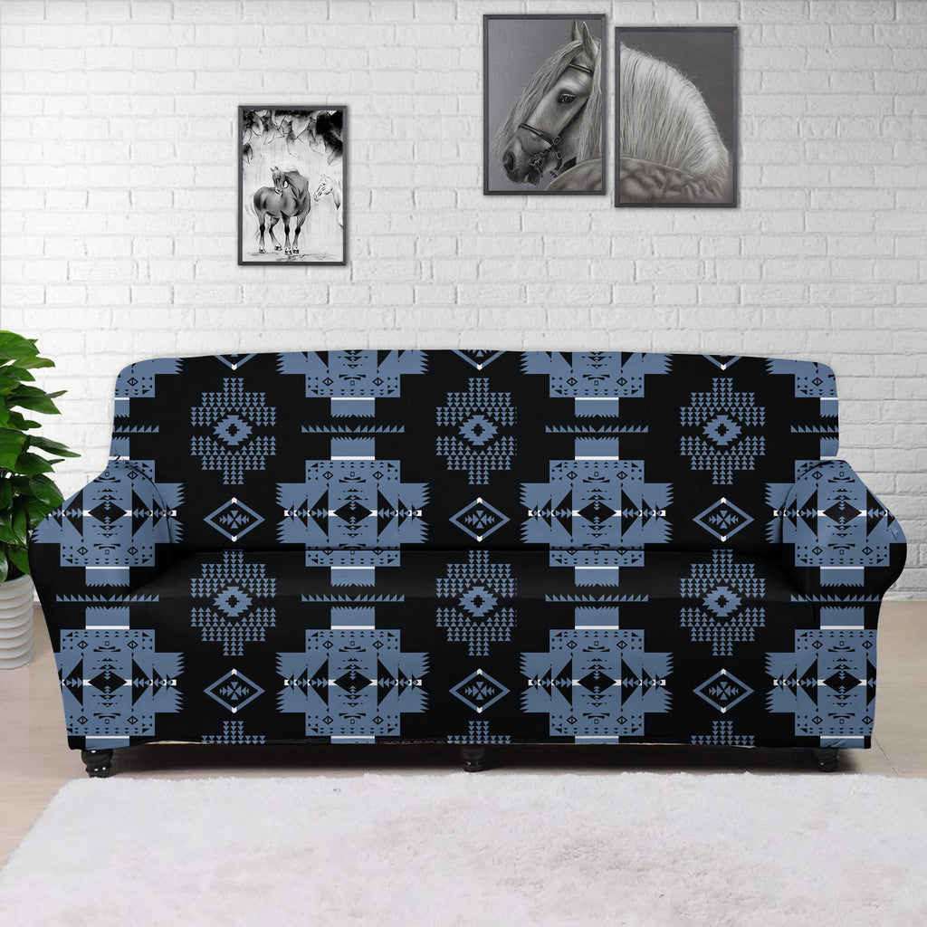 Powwow StoreGBNAT0072005 Native Tribal Pattern Native Sofa Cover