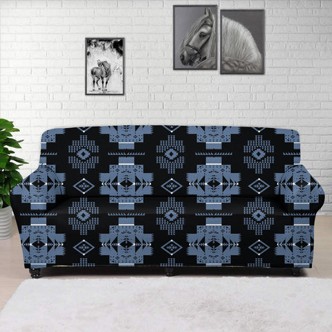 Powwow StoreGBNAT0072005 Native Tribal Pattern Native Sofa Cover