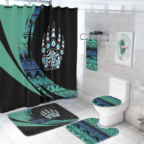 BS-000361 Pattern Native American Bathroom Set