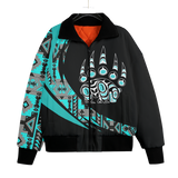 KFLO006 Pattern Native American Unisex Knitted Fleece Lapel Outwear