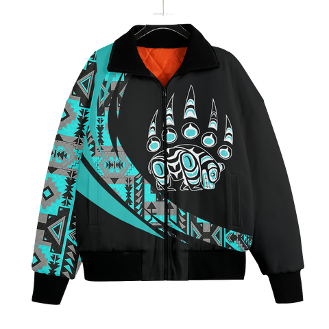 KFLO006 Pattern Native American Unisex Knitted Fleece Lapel Outwear