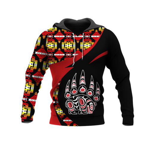 Powwow StoreHD0011298 Pattern Native Pride 3D Hoodie