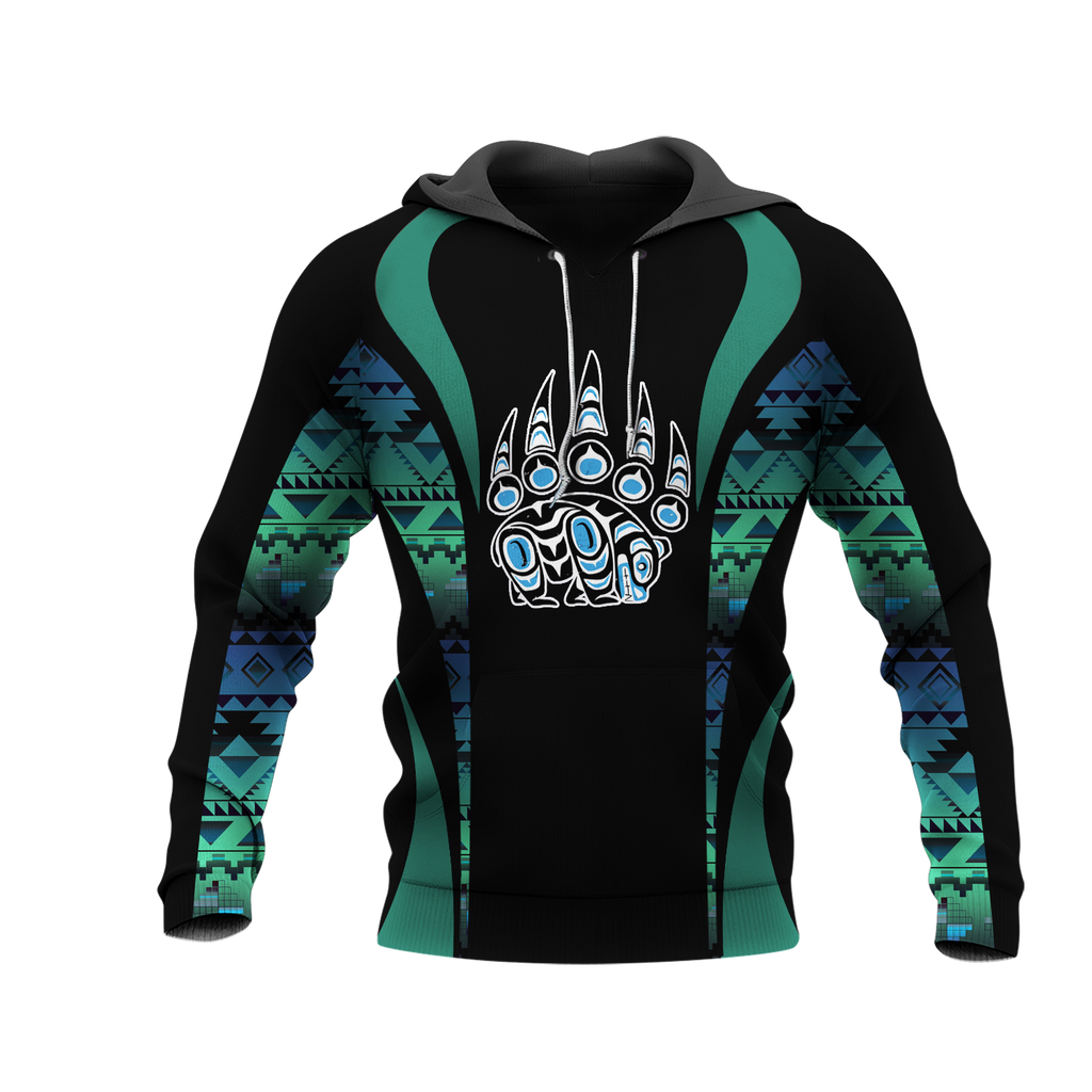 Powwow StoreHD0011561 Pattern Native Pride 3D Hoodie