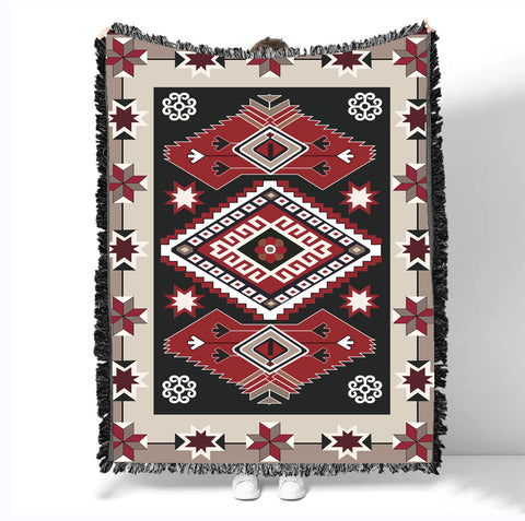 GB-NAT00073 Pattern Native Woven Blanket