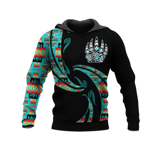 Powwow StoreHD0012380 Pattern Native Pride 3D Hoodie