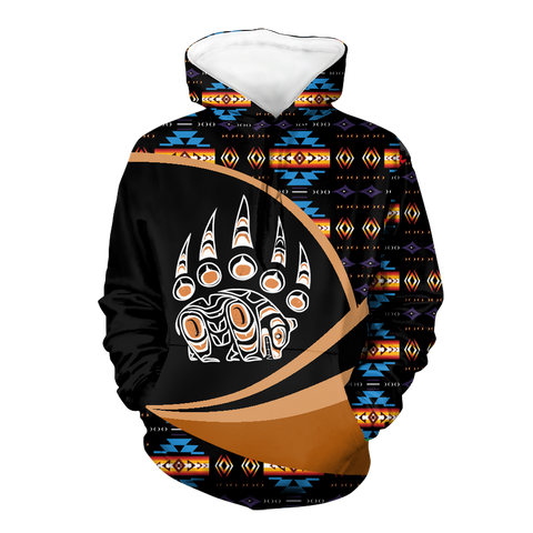 Powwow StoreHD0011502 Pattern Native Pride 3D Hoodie