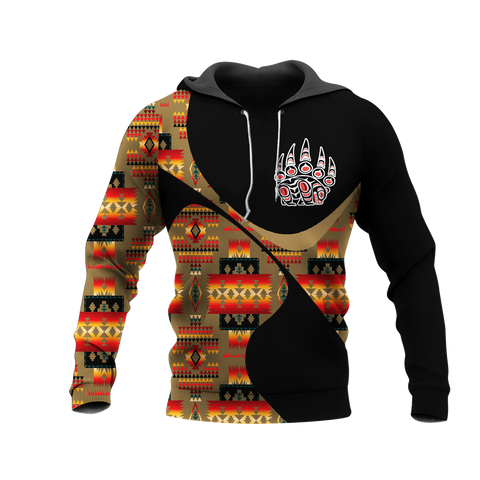 Powwow StoreHD0011671 Pattern Native Pride 3D Hoodie