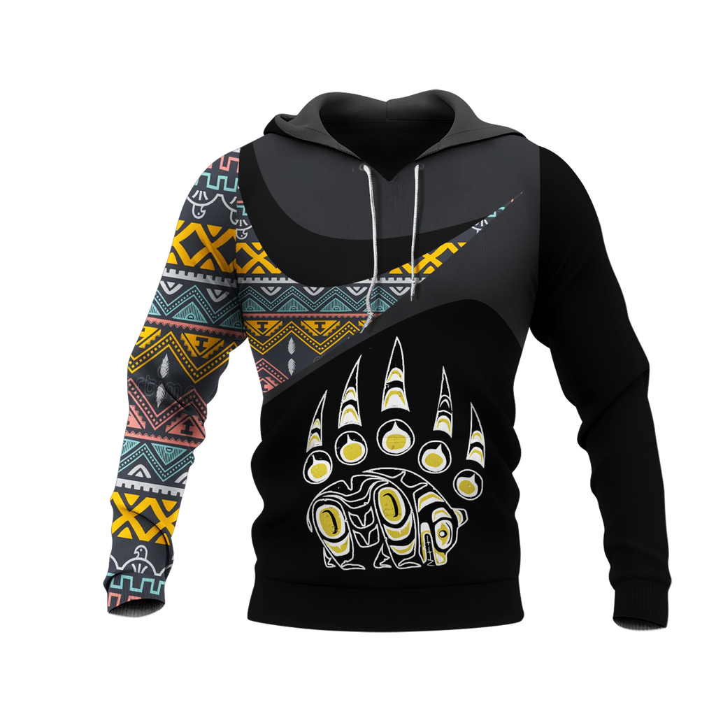 Powwow StoreHD0011435 Pattern Native Pride 3D Hoodie