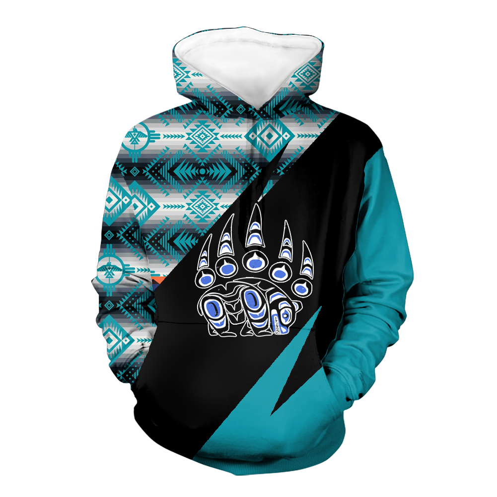 Powwow StoreHD0012162 Pattern Native Pride 3D Hoodie