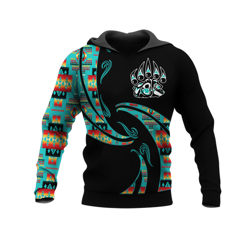 Powwow StoreHD0012381 Pattern Native Pride 3D Hoodie