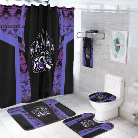 BS-000399 Pattern Native American Bathroom Set