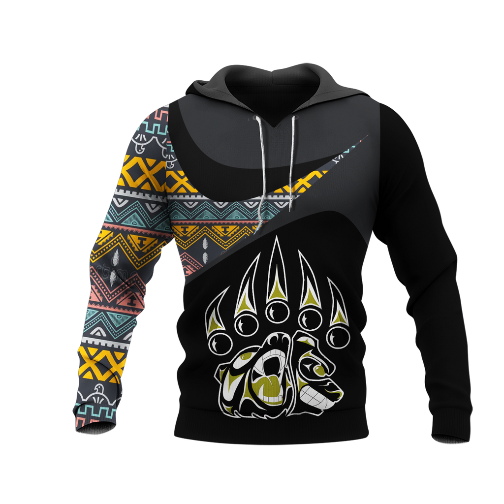 Powwow StoreHD0011436 Pattern Native Pride 3D Hoodie