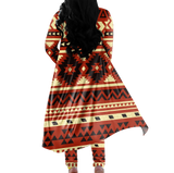 Powwow Storegb nat00521 tribe design native american cardigan coat long pant set