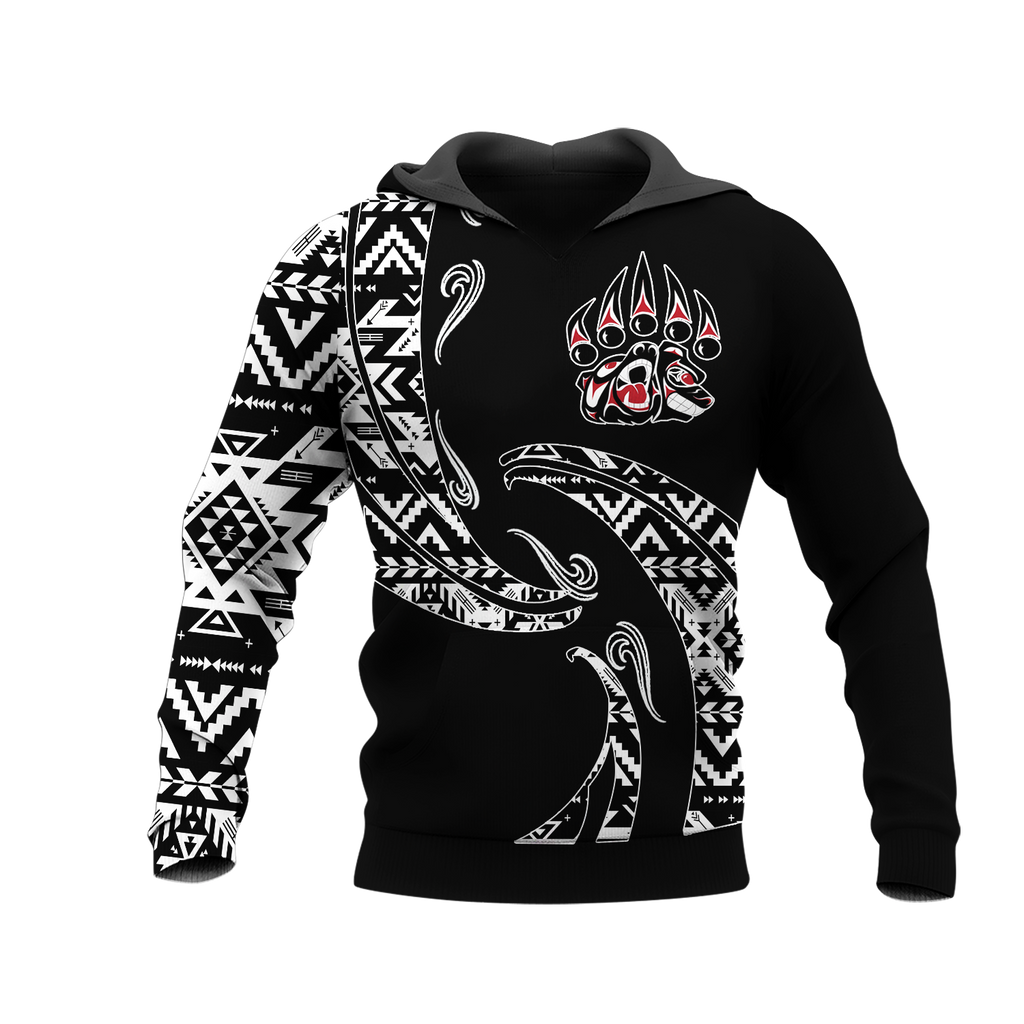 Powwow StoreHD0012382 Pattern Native Pride 3D Hoodie