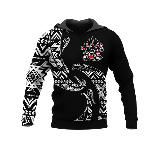 Powwow StoreHD0012382 Pattern Native Pride 3D Hoodie