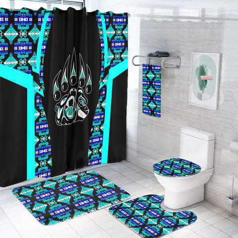 BS-000405 Pattern Native American Bathroom Set