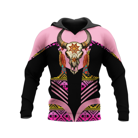 Powwow StoreHD001197 Pattern Native Pride 3D Hoodie