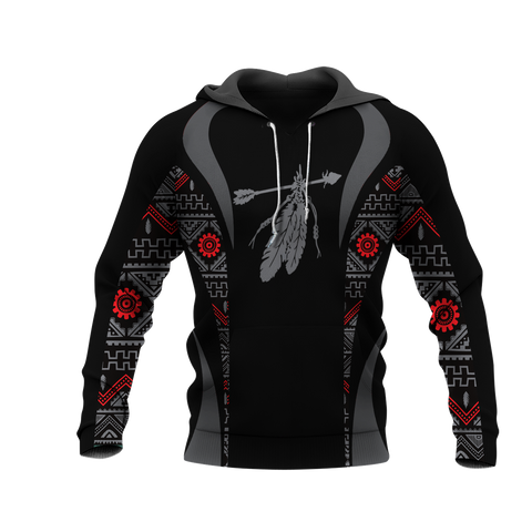 Powwow StoreHD0011564 Pattern Native Pride 3D Hoodie