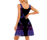 TVD0034 Pattern Native Women's Tank Vest Dress