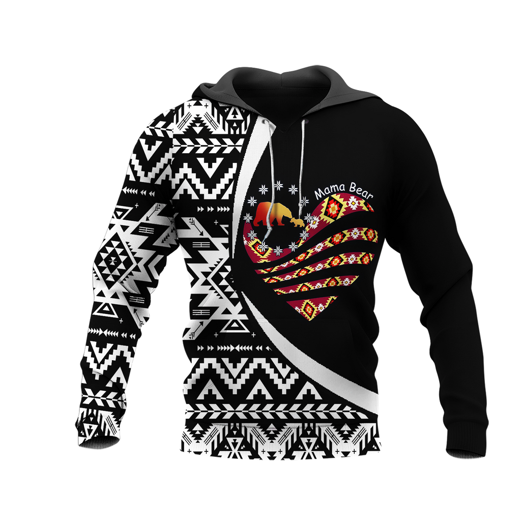 Powwow StoreHD0012248 Pattern Native Pride 3D Hoodie