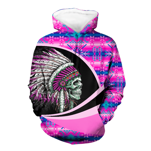 Powwow StoreHD0011503 Pattern Native Pride 3D Hoodie