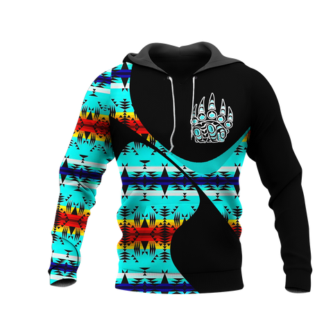 Powwow StoreHD0011674 Pattern Native Pride 3D Hoodie