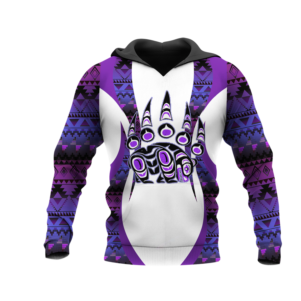 Powwow StoreHD0012182 Pattern Native Pride 3D Hoodie