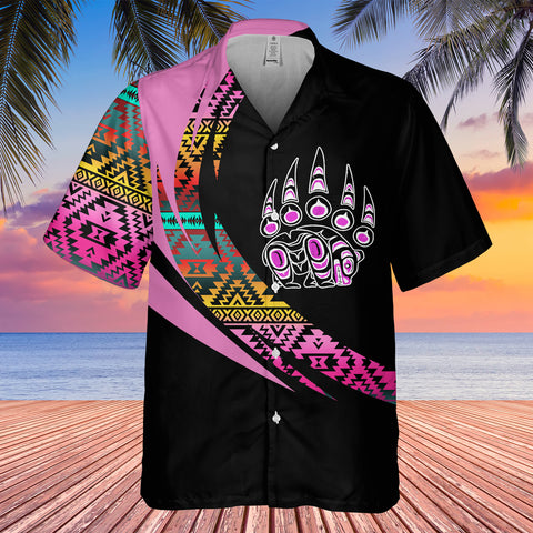 GB-HW000867 Tribe Design Native American Hawaiian Shirt 3D