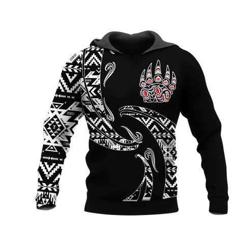 Powwow StoreHD0012385 Pattern Native Pride 3D Hoodie