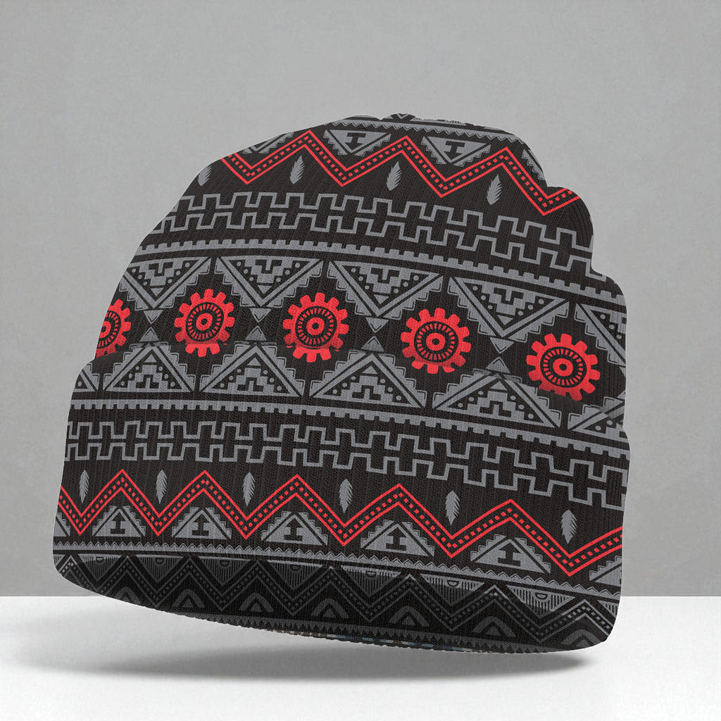 3AMSZZ21-15 Native American All-Over Print Knitted Hat