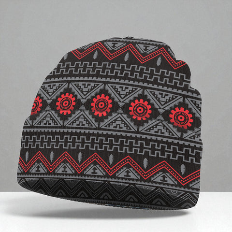 3AMSZZ21-15 Native American All-Over Print Knitted Hat