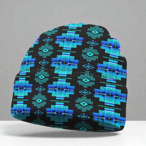 3AMSZZ21-18 Native American All-Over Print Knitted Hat