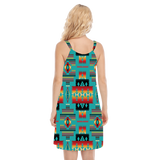 Powwow Storegb nat00046 01 native design womens o neck cami dress