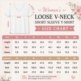 Wolf Dreamcatcher Native American Women's Loose V-neck Short Sleeve T-shirt GB-NAT00010