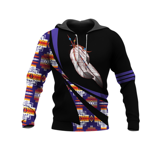 Powwow StoreHD0012039 Pattern Native Pride 3D Hoodie