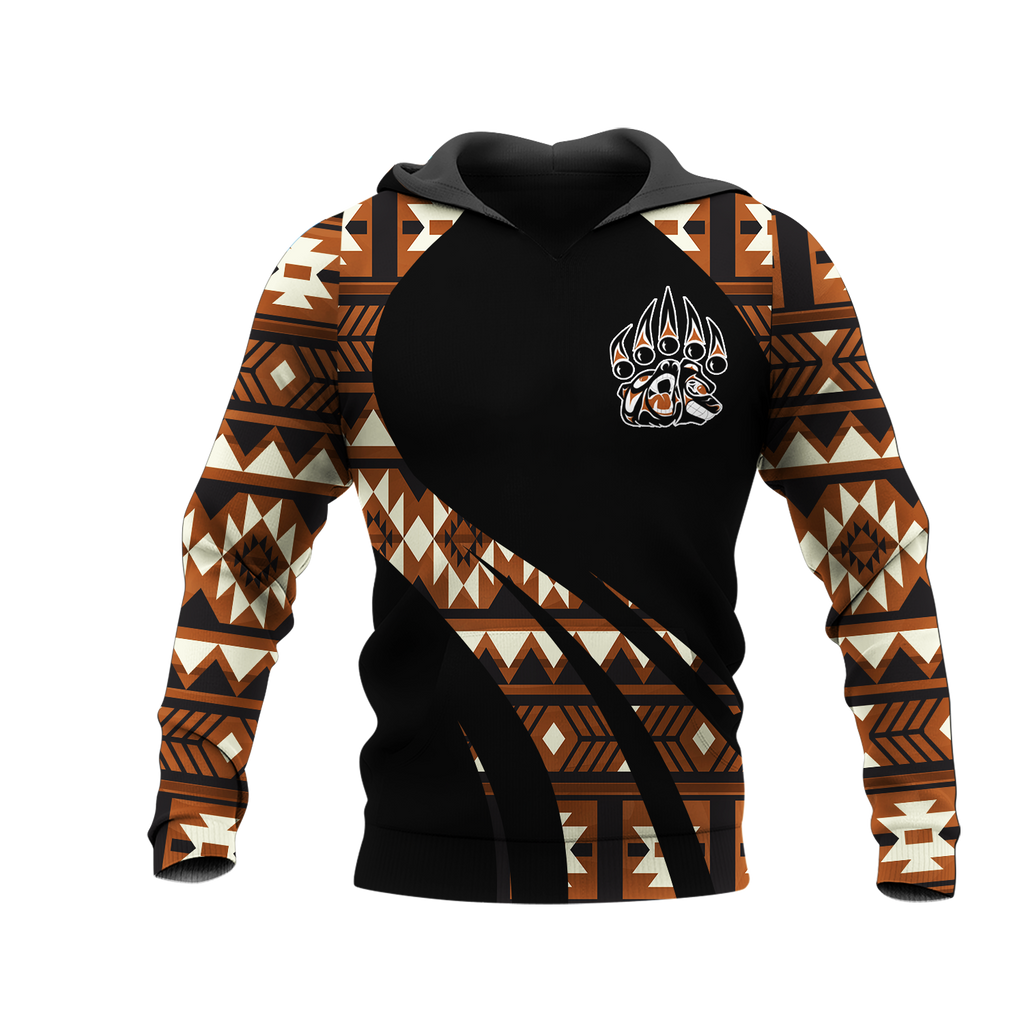 Powwow StoreHD0011689 Pattern Native Pride 3D Hoodie